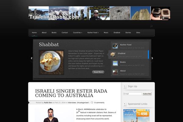 Polished theme site design template sample