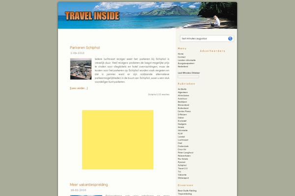 travelinside.nl site used Vakantie-informatie