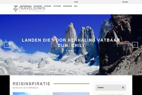 Zeen theme site design template sample