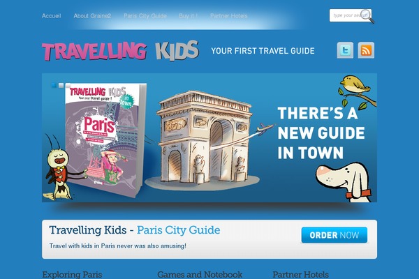 travelling-kids.com site used Graine2