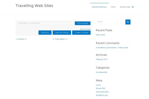 Site using Business-directory-categories plugin