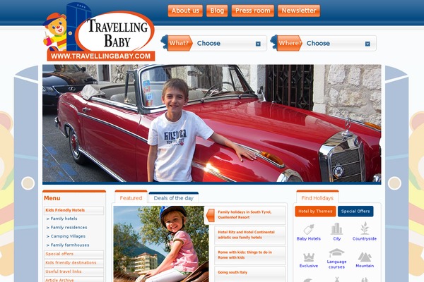 travellingbaby.com site used Bimboinviaggio