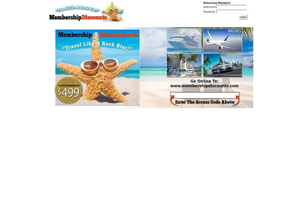 travelmembershipclub.com site used Membershipdiscounts