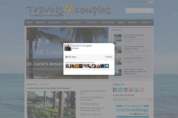 Journey theme site design template sample