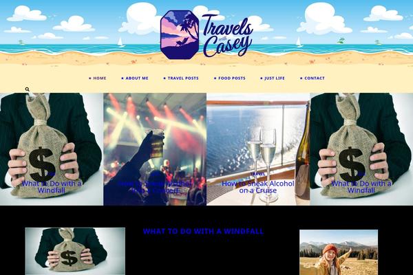 Chic Lite theme site design template sample