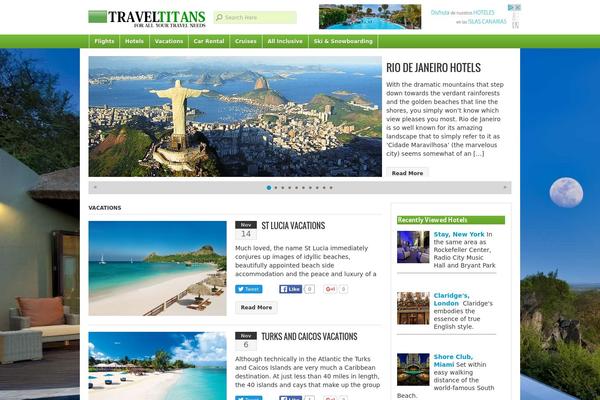 traveltitans.com site used Organic_magazine_new_3.0.5.mau