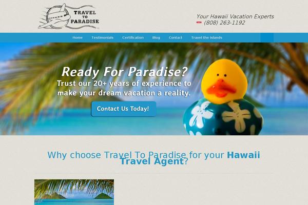 traveltoparadise.com site used Vantage