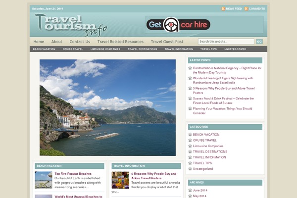traveltourisminfo.com site used Shakey