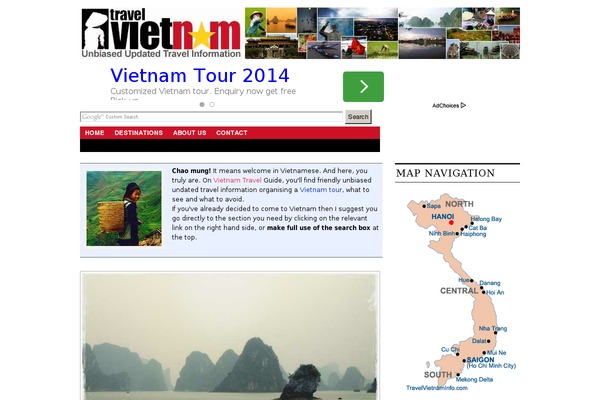travelvietnaminfo.com site used Vietnam