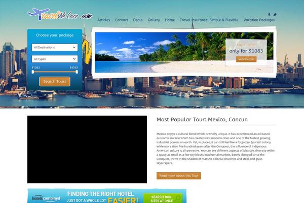 Midway theme site design template sample