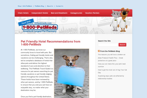 travelwithpetmeds.com site used Travelwithpetmeds