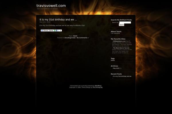 travisvowell.com site used Inferno-mf