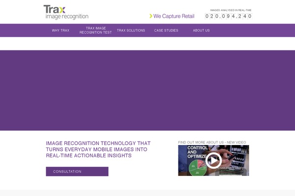 trax-tech.com site used Trax