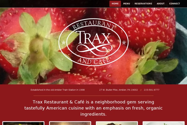 traxcafe.com site used Trax_theme