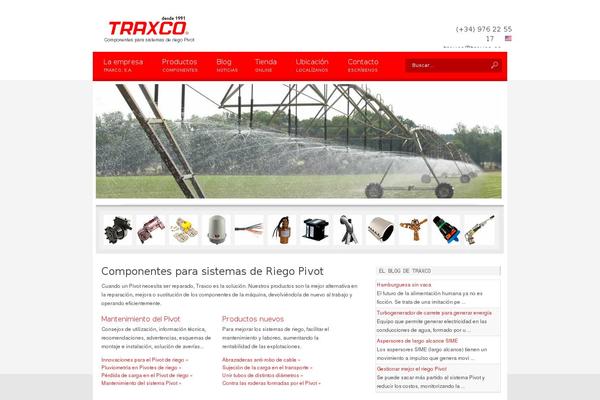 traxco.es site used Colormag-pro
