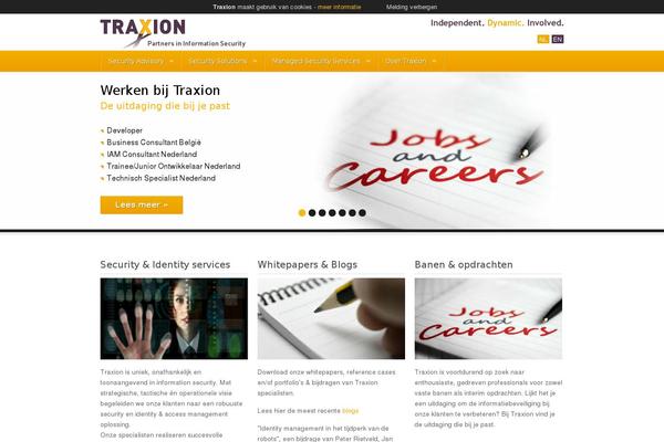 traxion.com site used Traxion_com_2015