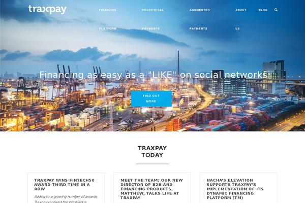 traxpay.com site used Traxpay