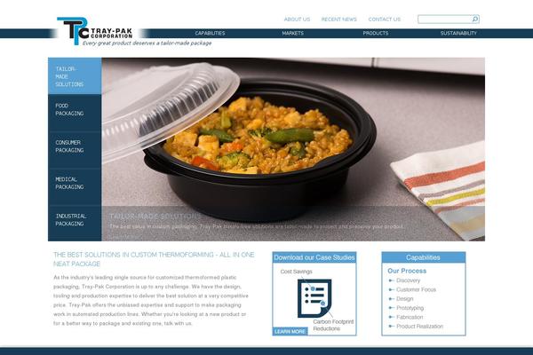 traypak.com site used Launch