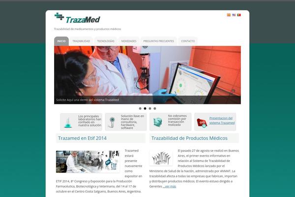 trazamed.com site used Telectronica