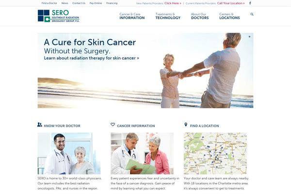 treatcancer.com site used Sero