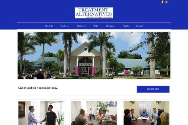 treatment WordPress theme, websites list used treatment theme treatment theme websites examples