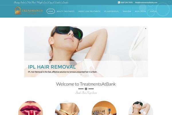 Spa Lab theme site design template sample