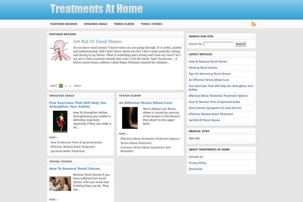 treatmentsathome.org site used Gadget