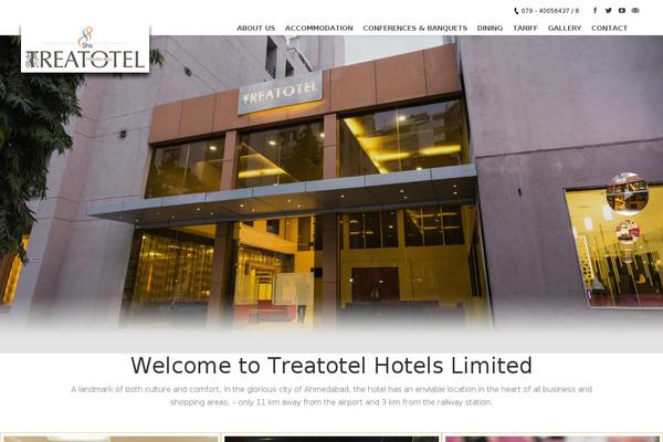 Soho Hotel theme site design template sample