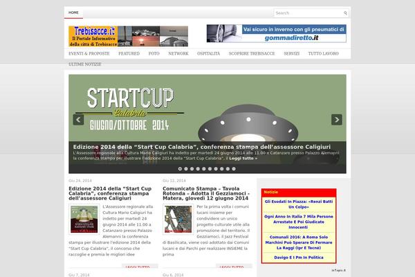 NewsHour theme site design template sample
