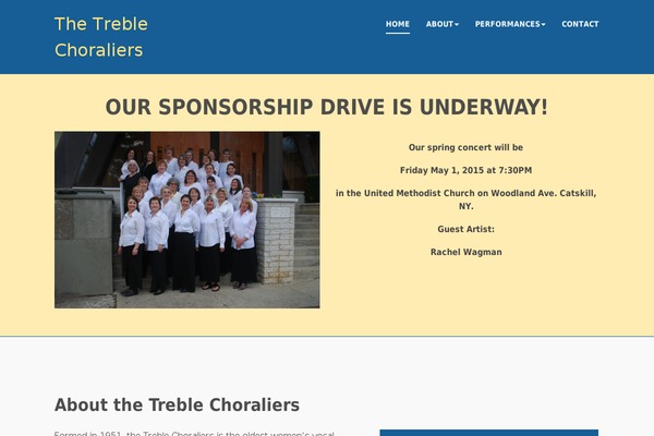 treblechoraliers.org site used Offsprout