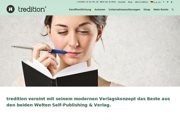tredition.de site used Tredition-child