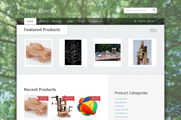 treeblocks.com site used Wootique-new