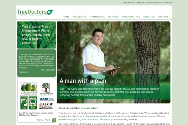treedoctorsinc.com site used Treedoctors
