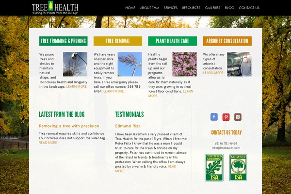 treehealth.com site used Treehealth_2013