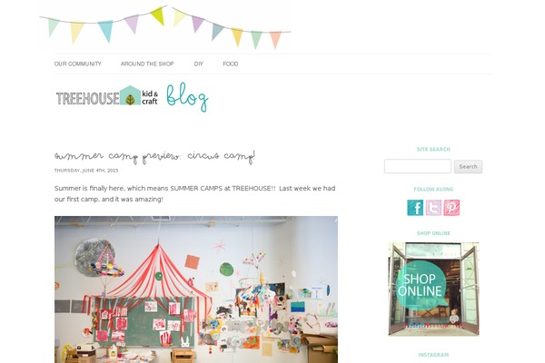 treehousekidandcraft-blog.com site used Treehouse