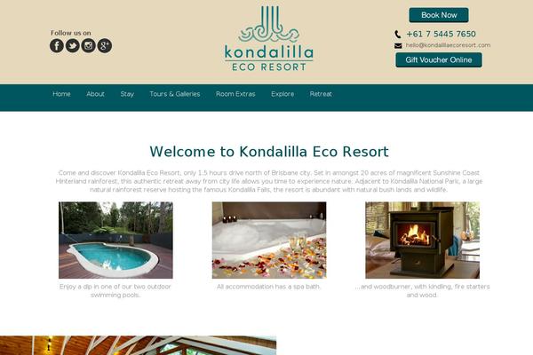 treehouses.com.au site used Kondalilla