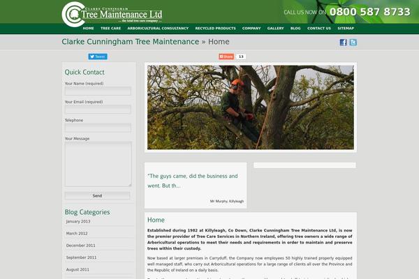 treemaintenance.com site used Cctm