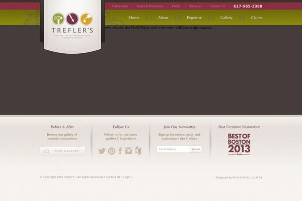 trefler.com site used Trefler