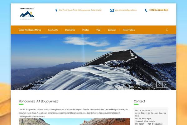 trekatlas-gite.com site used Themes1