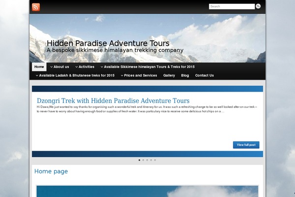 Graphene theme site design template sample