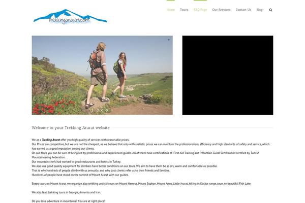 Adventure theme site design template sample