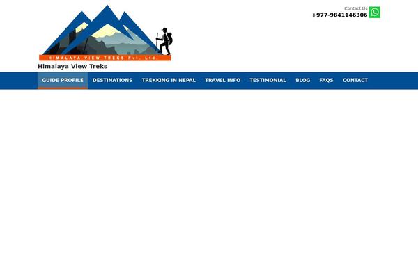 trekkingtoeverest.com site used Inspiry-tourpress