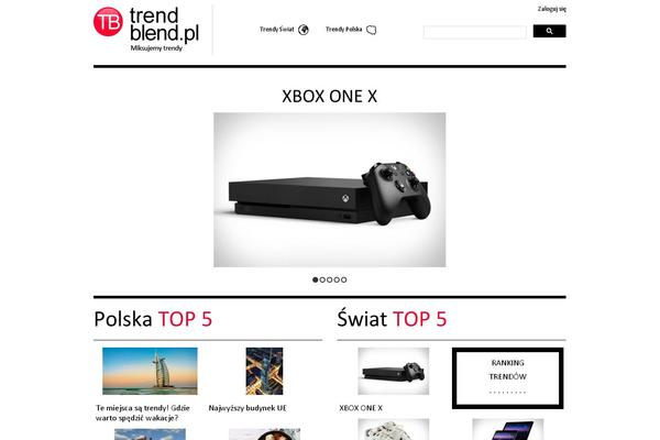 trendblend.pl site used Trendblend