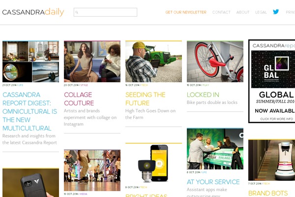 trendcentral.com site used Gridhot-pro