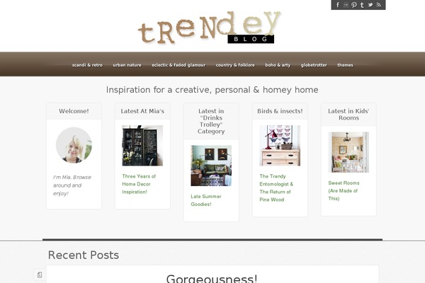 trendey.com site used Arcadian