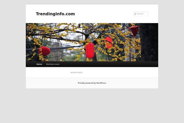 Twenty Eleven theme site design template sample