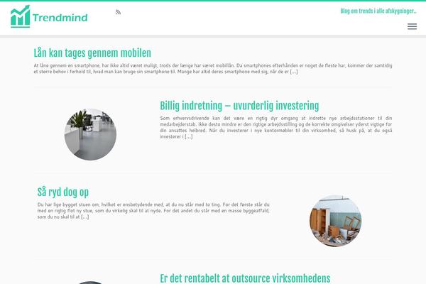 trendmind.dk site used Customizr