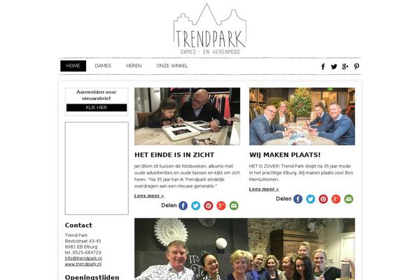 trendpark.com site used Trendpark2014