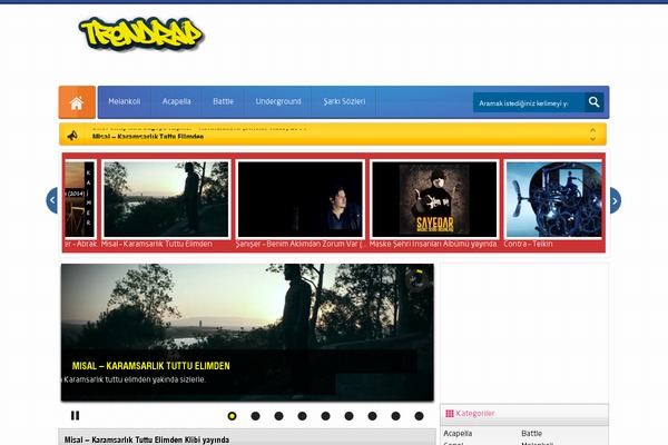 TrendBlogium theme websites examples