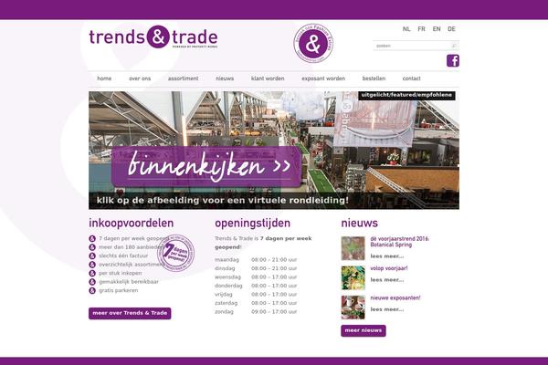 trendstrade.nl site used Enfold